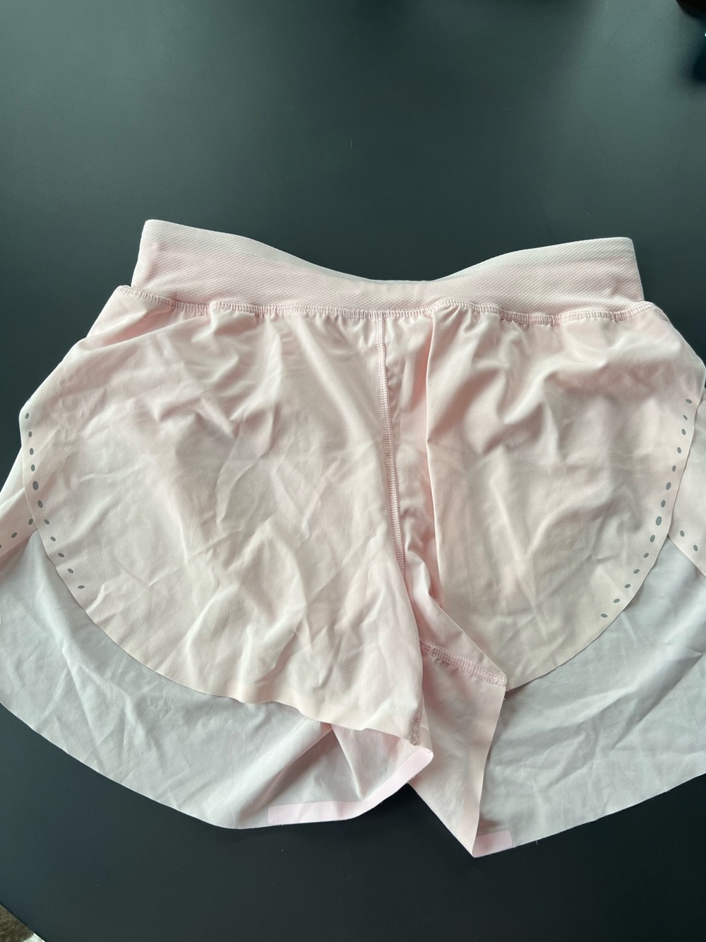 lululemon athletica fast and free shorts strawberry milkshake